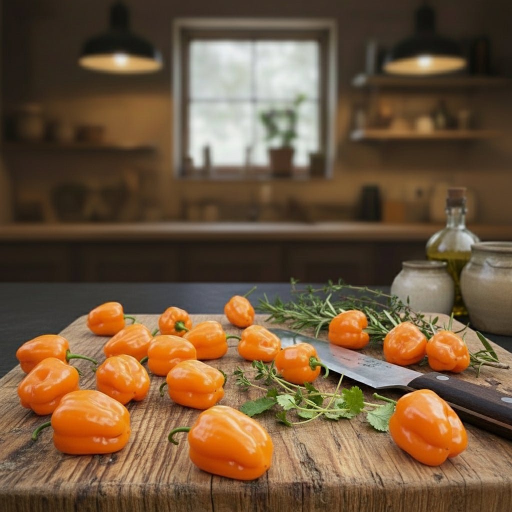 Chaak Habanero Peppers – Very Hot (150,000–200,000 SHU) - TaylorsX