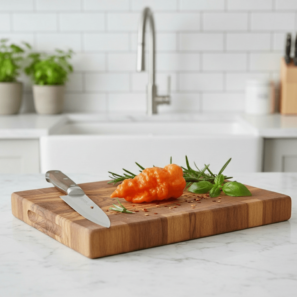 Death Spiral Peppers – Superhot Scorpion Hybrid (1,200,000–1,300,000 SHU) - TaylorsX