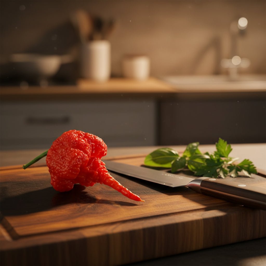 Fresh Carolina Reaper Peppers | Super Hot Chili Pods | 1.5M–2.2M SHU - TaylorsX