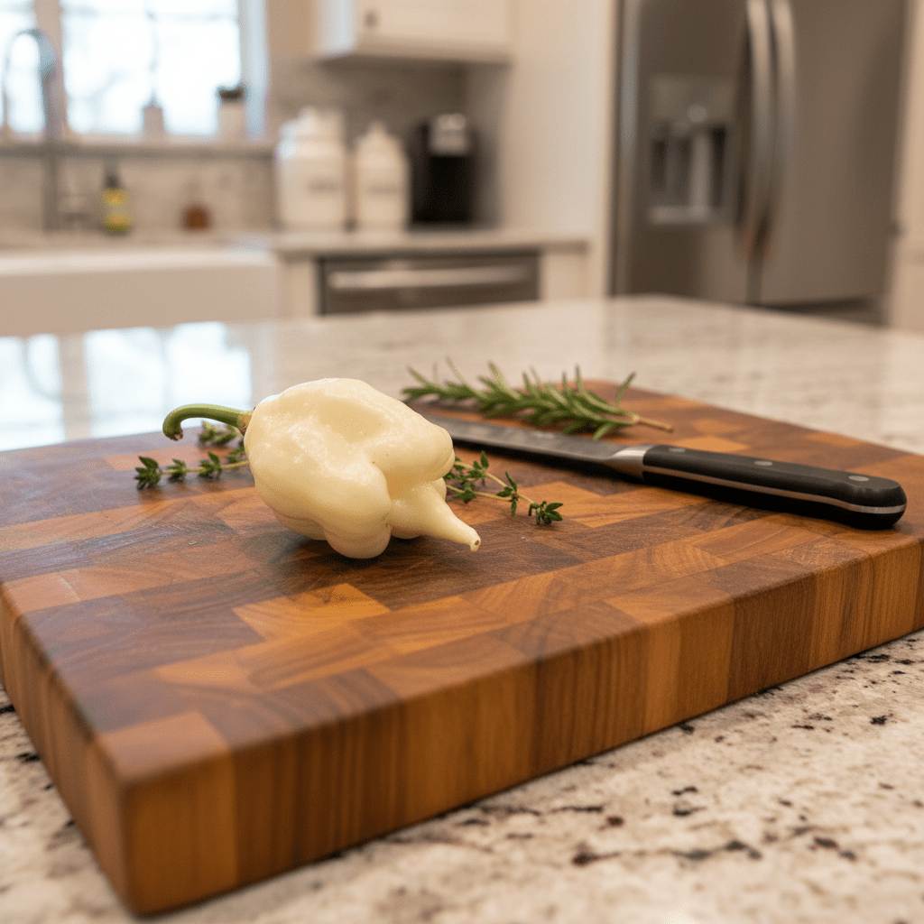 Giant White Scorpion Peppers – Rare White Superhot (800,000–1,200,000 SHU) - TaylorsX