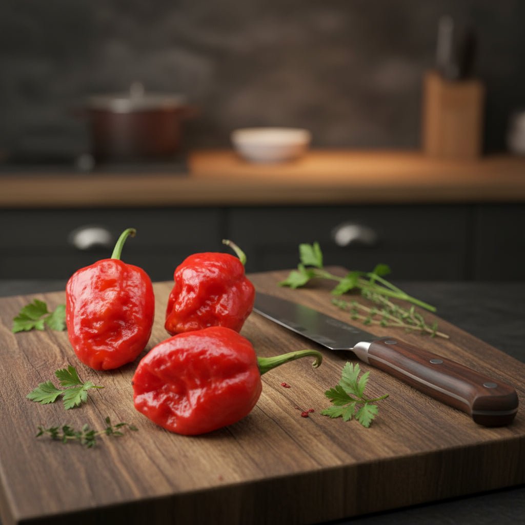 Jigsaw x Moruga Peppers | Super Hot Chili Pepper Seeds | 1M+ SHU Hybrid - TaylorsX