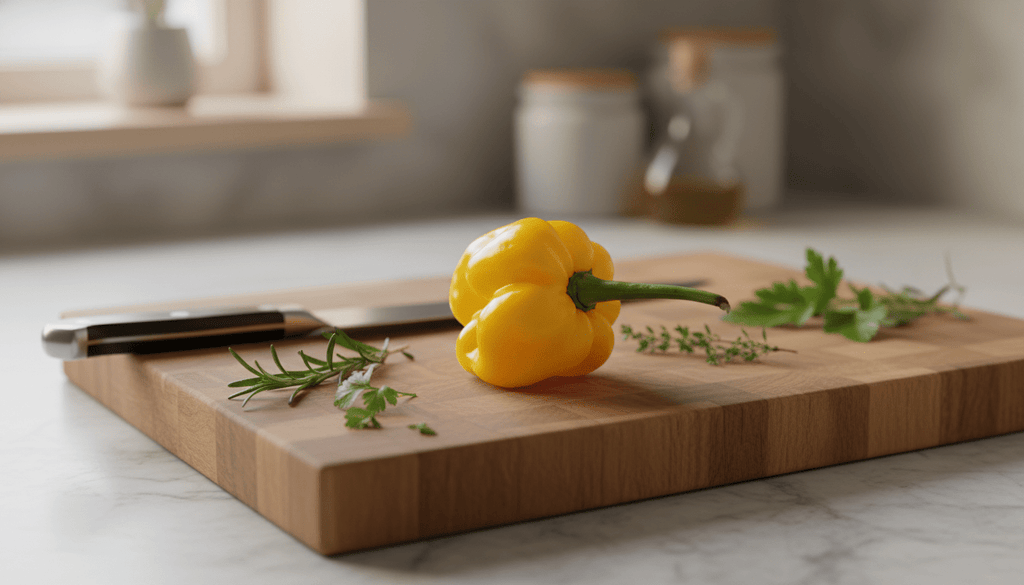 Moruga Scorpion Yellow Peppers – Bright Yellow Superhot (1,200,000–2,000,000 SHU) - TaylorsX