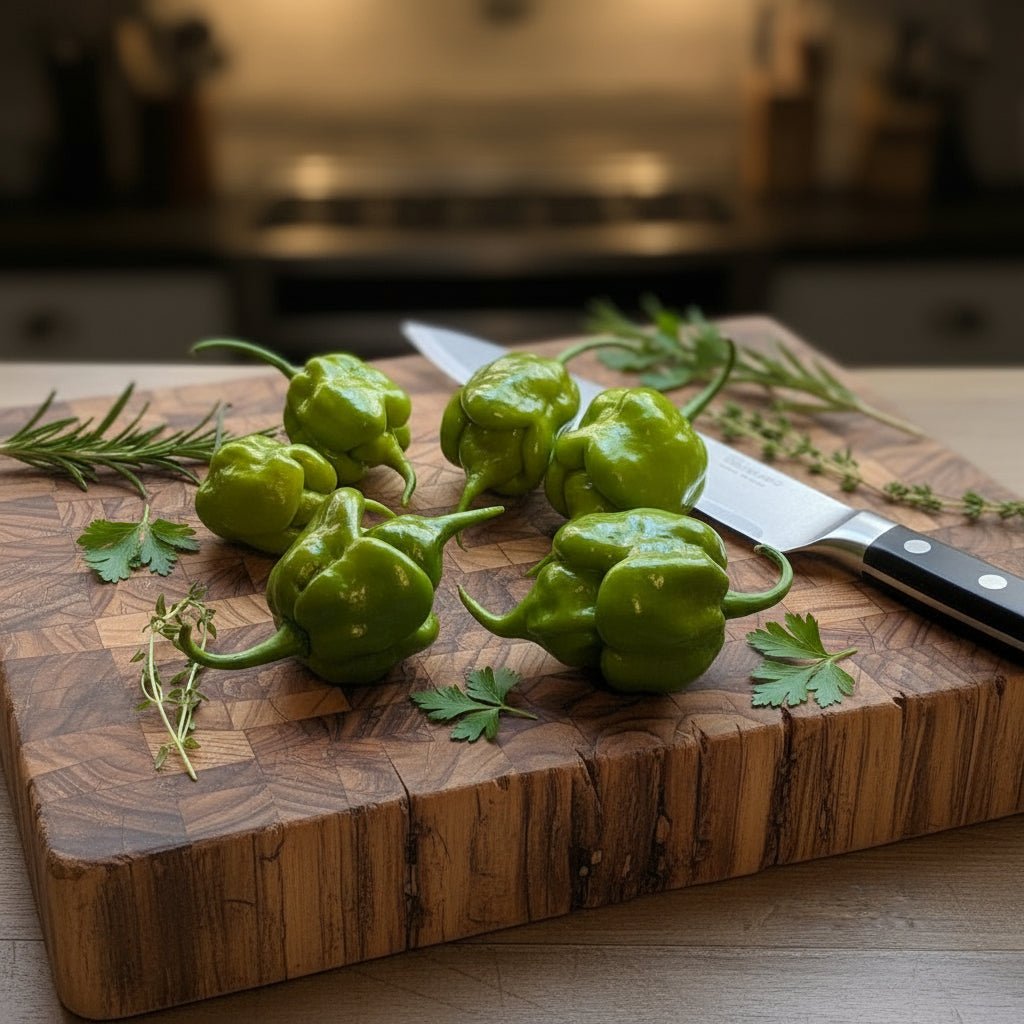 Mustard Carolina Reaper Peppers | Super Hot Chili | 1,400,000–2,200,000 SHU | Rare Mustard Reaper Pods - TaylorsX